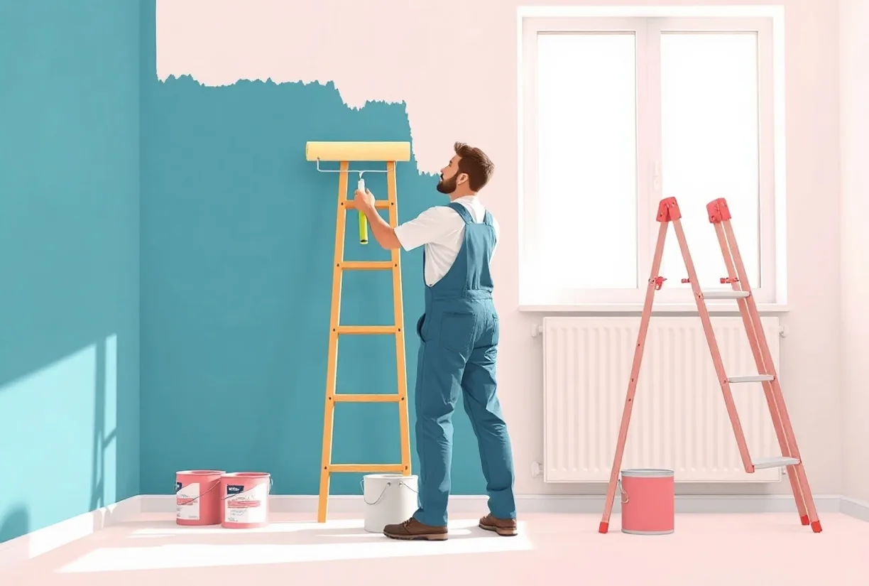 Peintre Gap 05000 en intervention sur un chantier